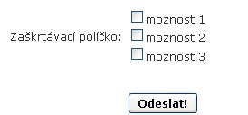 zaskrtavaci policko