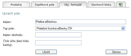 platba ebankou